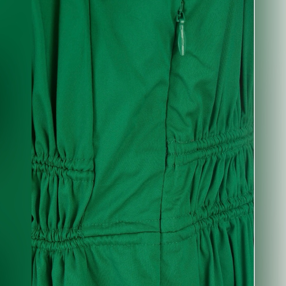 Diane Von Furstenberg Vibrant Green Maxi Dress - Picture 4 of 5